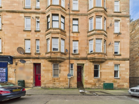 Bowman Street - One Bedroom First Floor Flat To Let Located In Govanhill