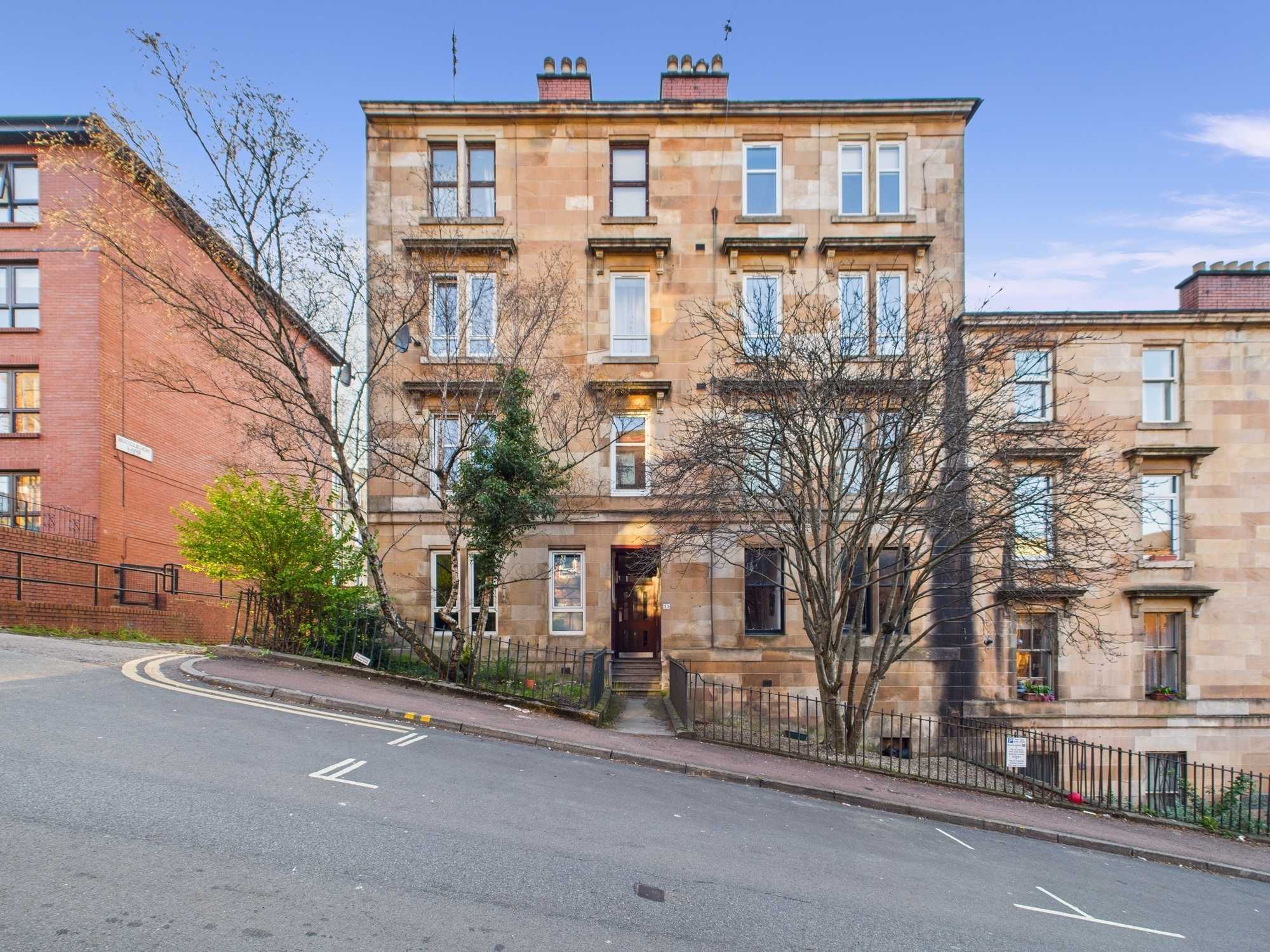Scott Street - One Bedroom Ground Floor Flat To Let In Glasgow