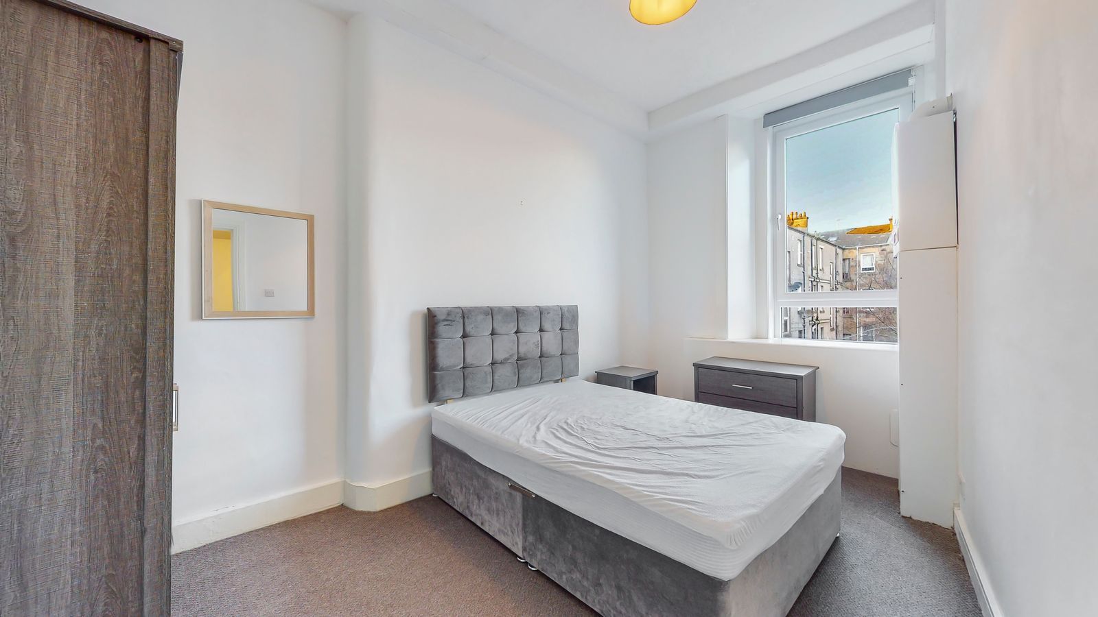 Bedroom 1 - 641 Duke Street - Two Bedroom Flat to Let Dennistoun