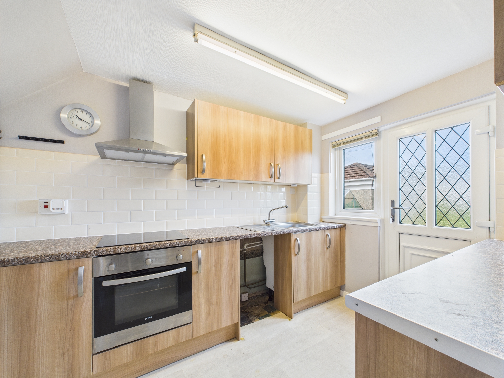 Galley-style-kitchen Bridge of Weir Road - Two Bedroom Semi-Detached House For Sale In Linwood