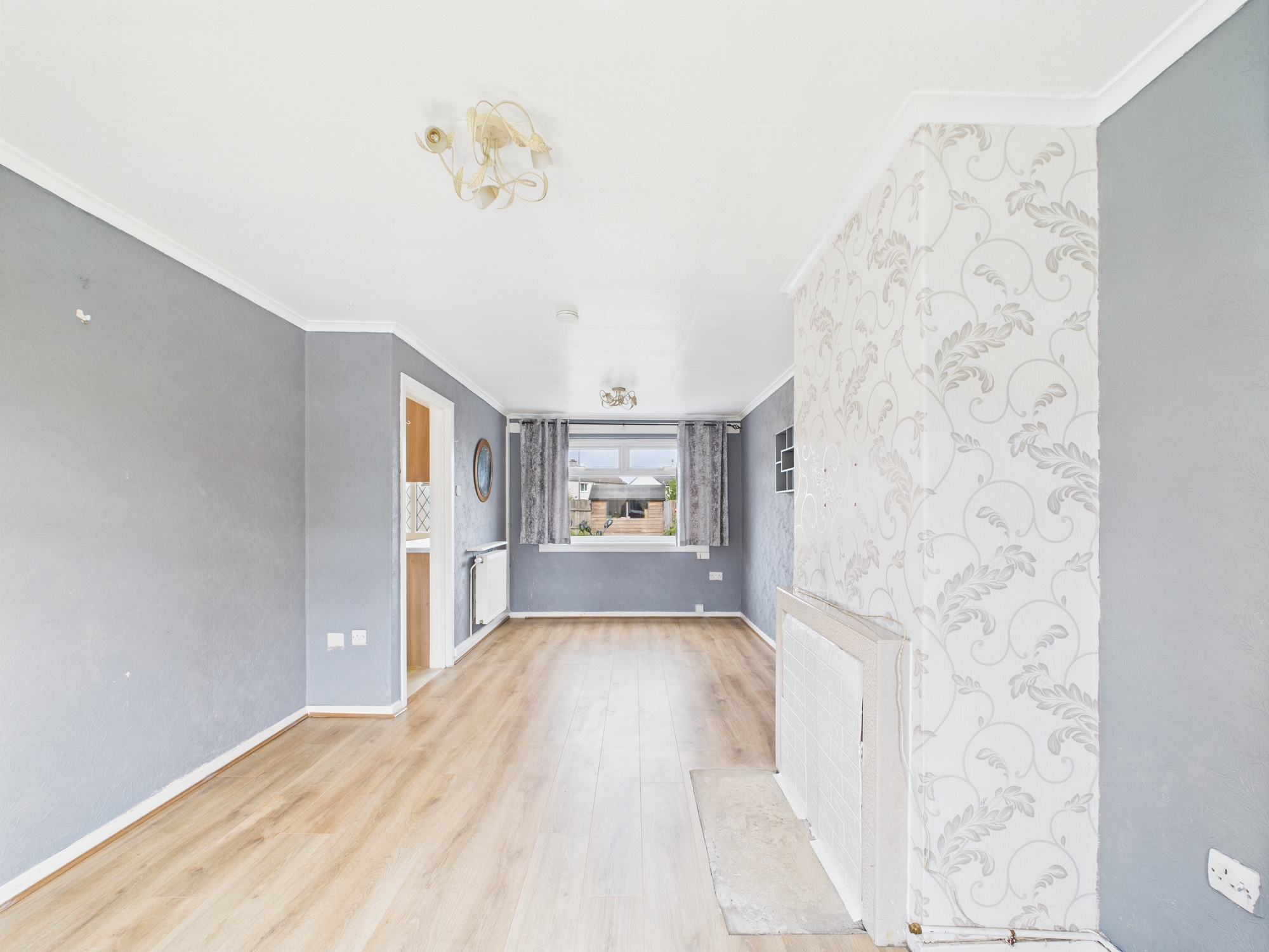 livingroom-diningroom-open-plan Bridge of Weir Road - Two Bedroom Semi-Detached House For Sale In Linwood