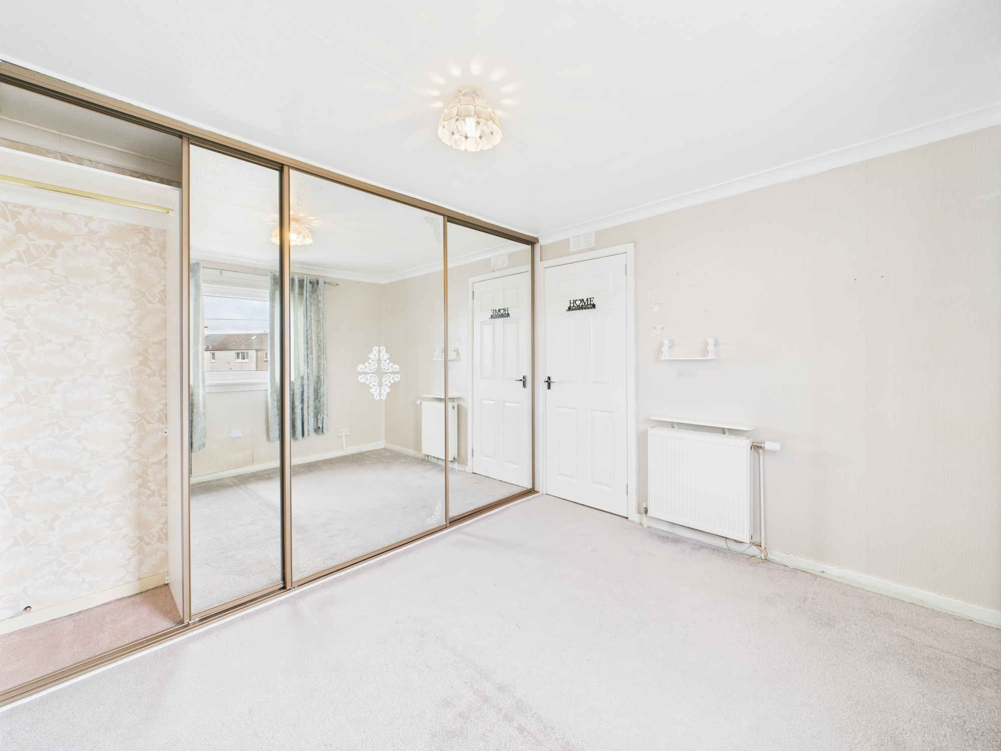 bedroom-one-view-two Bridge of Weir Road - Two Bedroom Semi-Detached House For Sale In Linwood