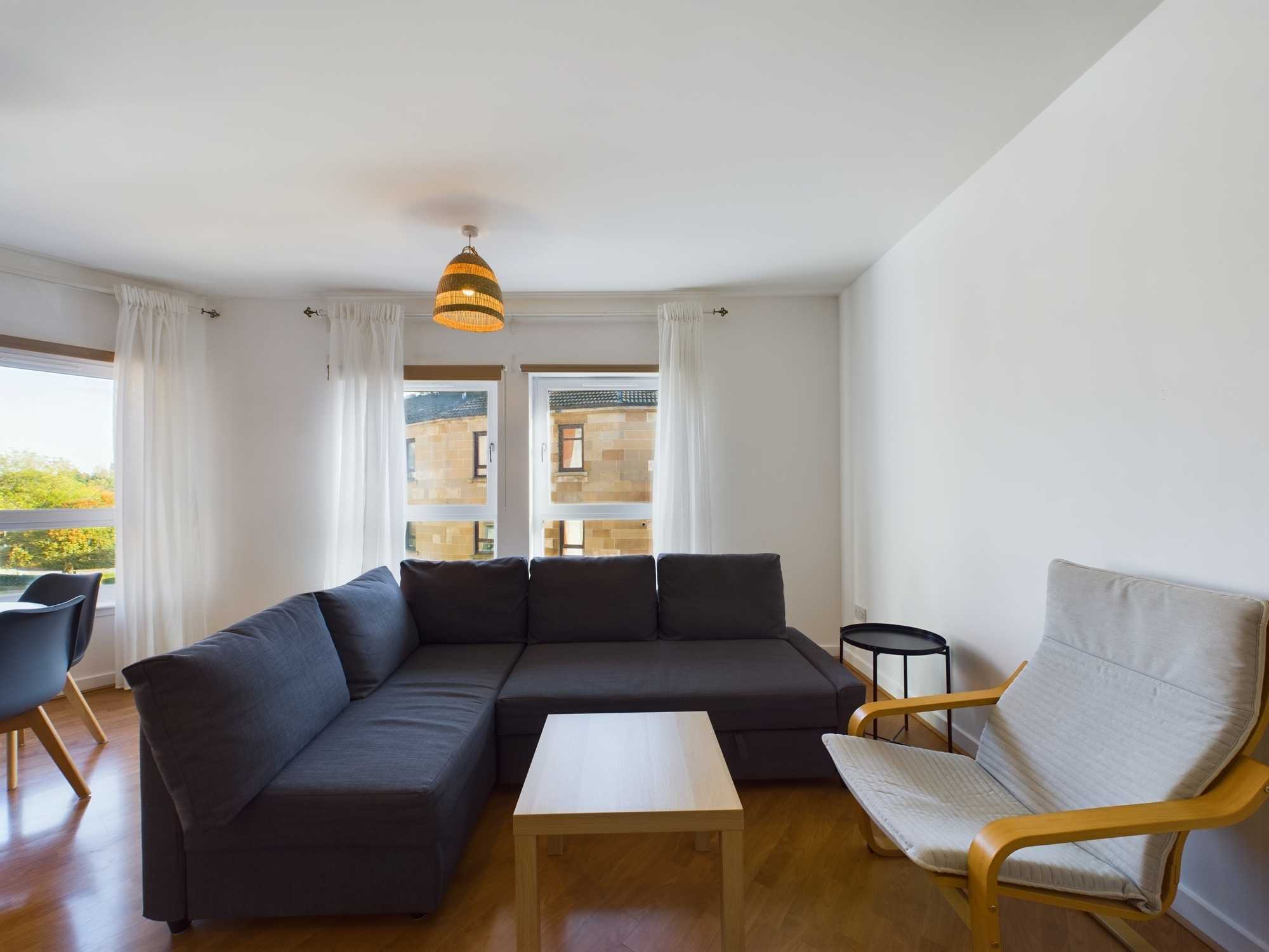 hastie street living room 2 Hastie Street - One Bedroom Flat To Let In Kelvinhaugh