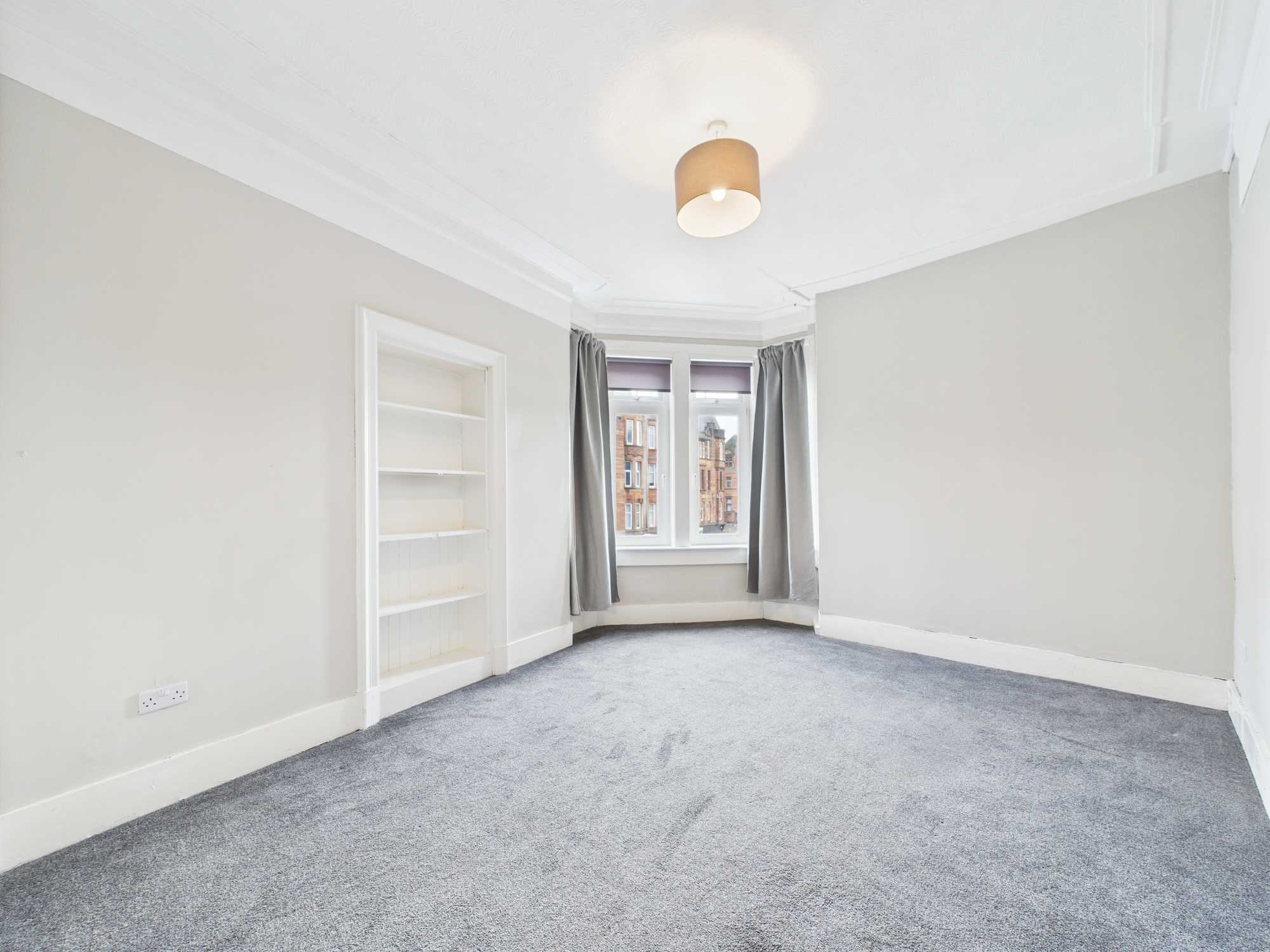 living-room-1 Renfield Street - Two Bedroom Tenement Flat To Let In Renfrew