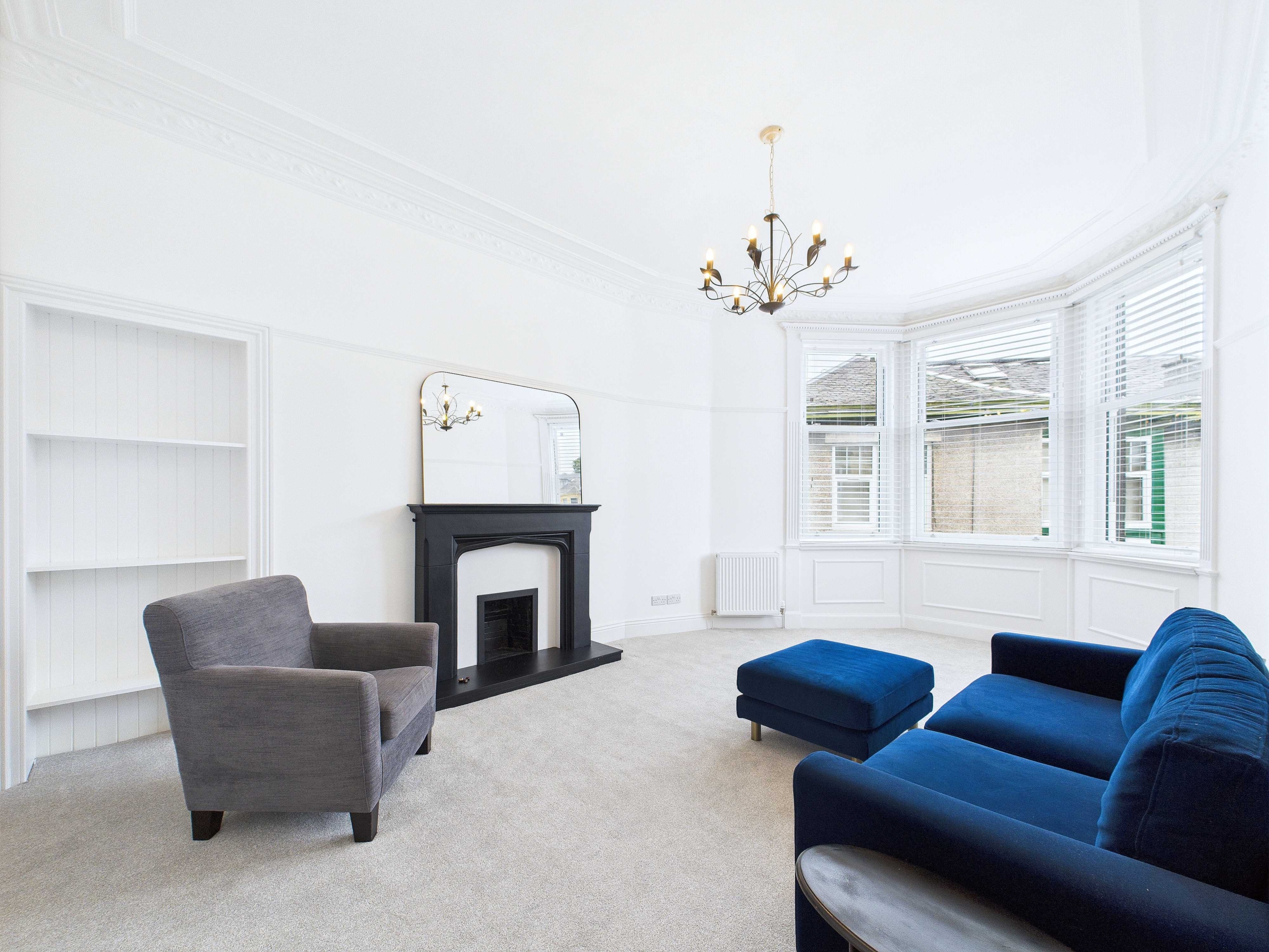 21 Greenlaw Avenue living room Greenlaw Avenue - One Bedroom Flat To Let In Paisley