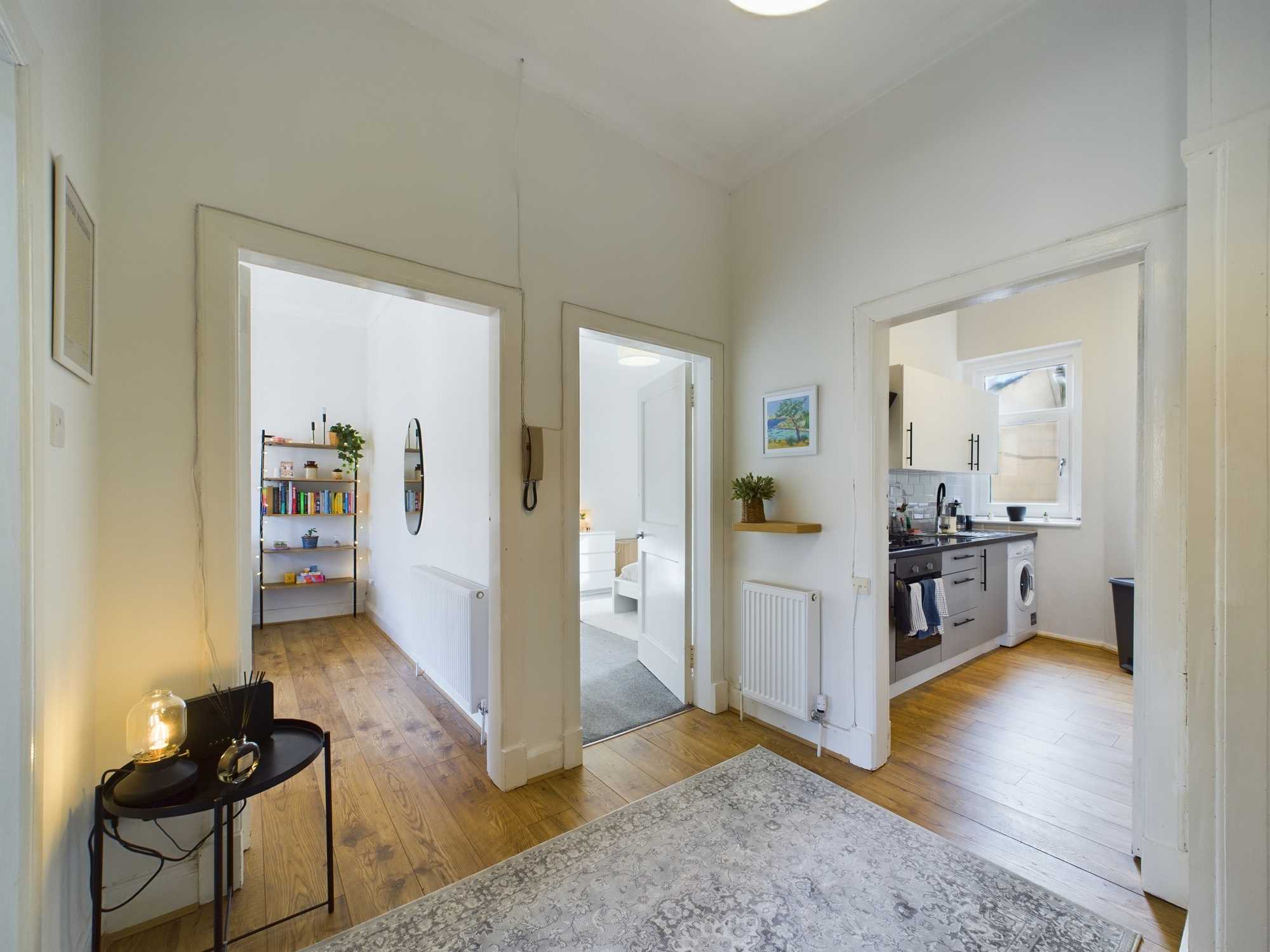 3:2 4 James Gray Street hallway 2 James Gray Street - Two Bedroom Tenement Flat For Sale In Shawlands