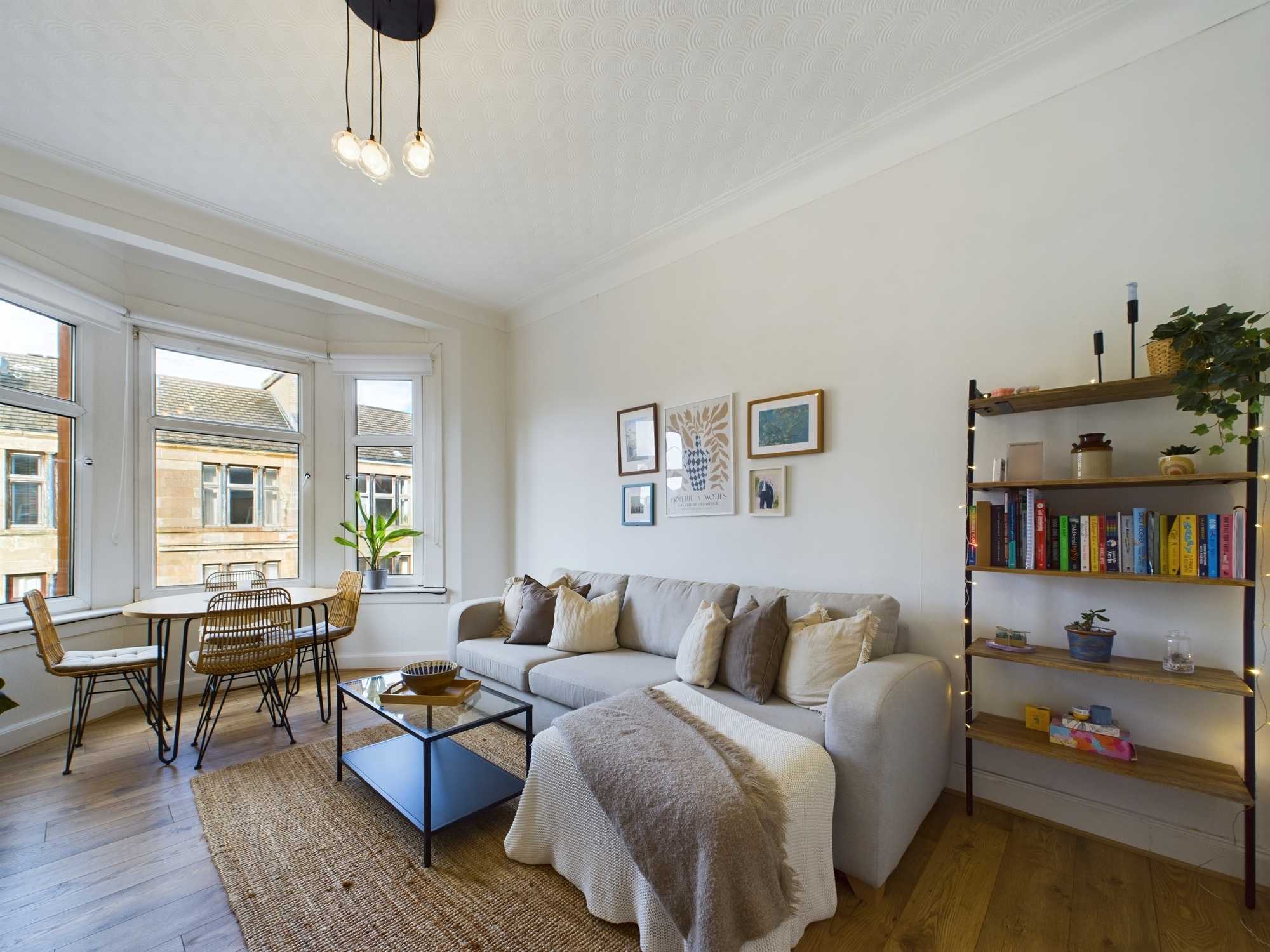 3:2 4 James Gray Street living room James Gray Street - Two Bedroom Tenement Flat For Sale In Shawlands