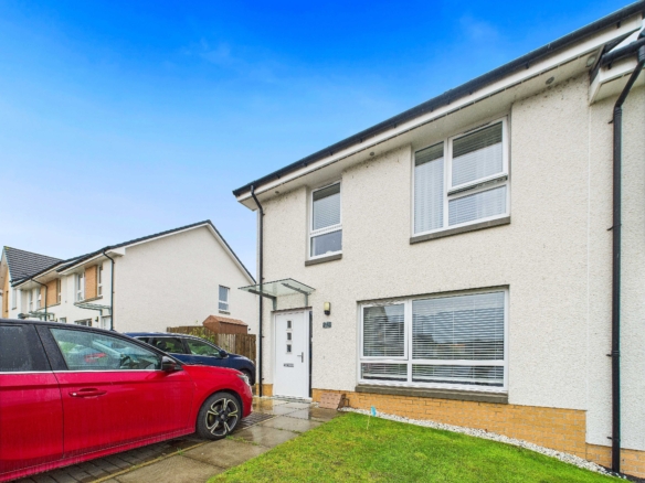 Rosewood Gardens - Three Bedroom Semi-Detached House For Sale In Uddingston