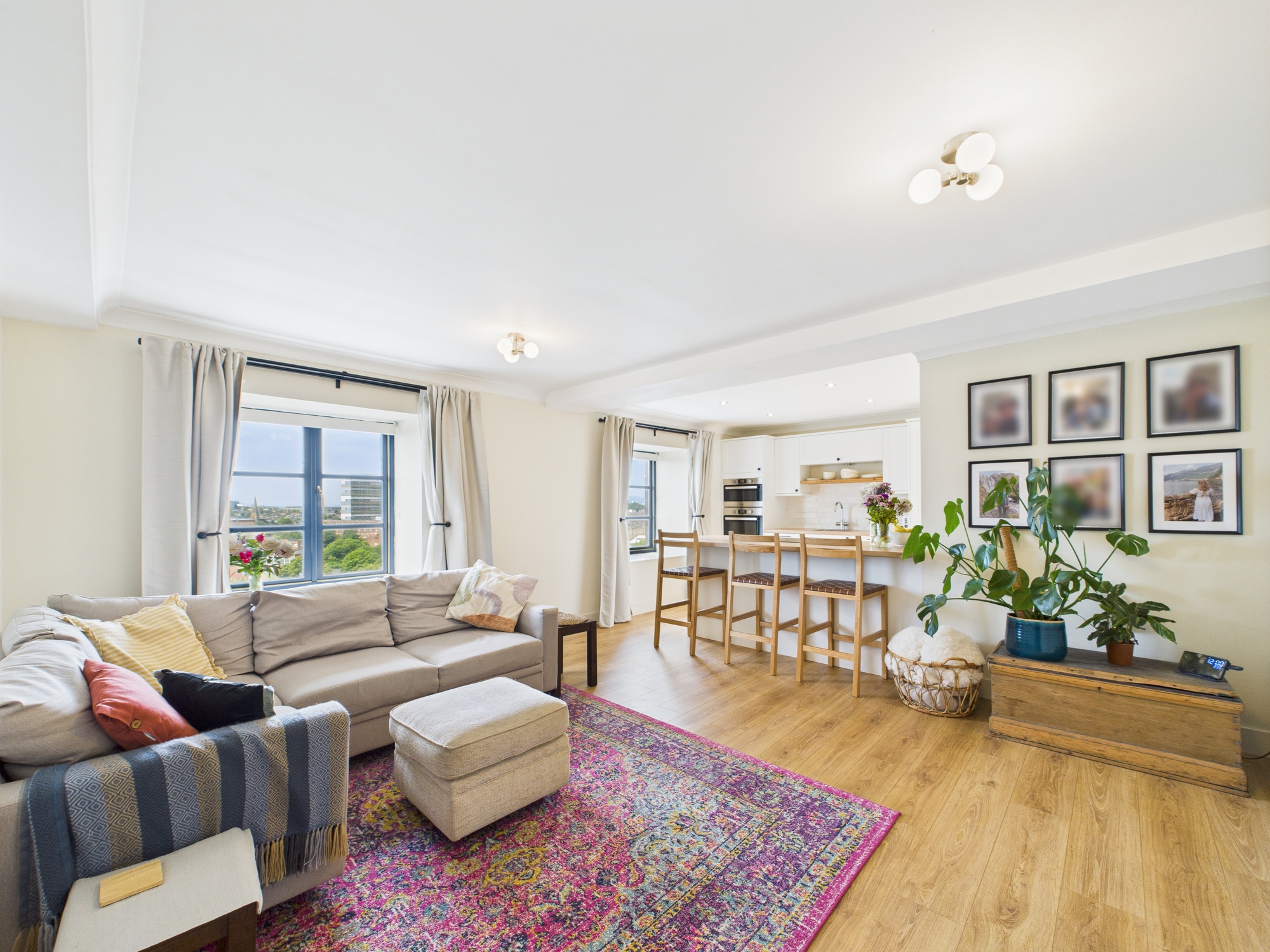 Speirs Wharf – Living Area Two Bedroom Flat To Let Port Dundas, Glasgow