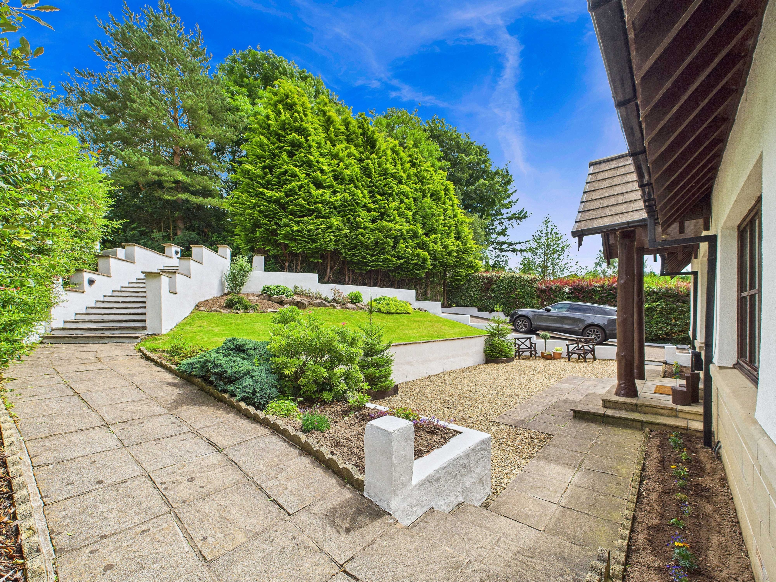 front driveway view Craigmarloch View - Five Bedroom Detached House To Let In Blanefield