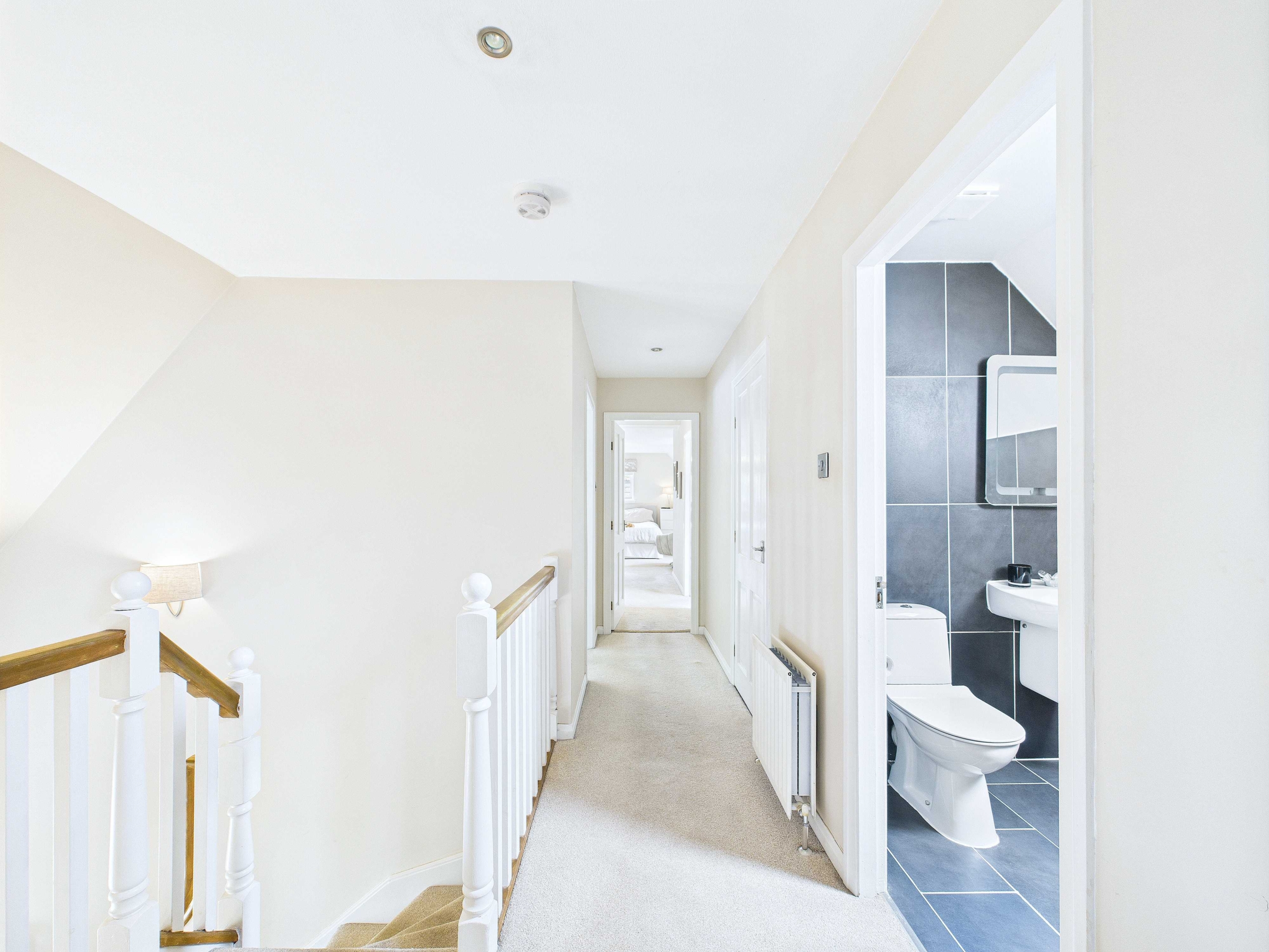 upstairs hallway Craigmarloch View - Five Bedroom Detached House To Let In Blanefield