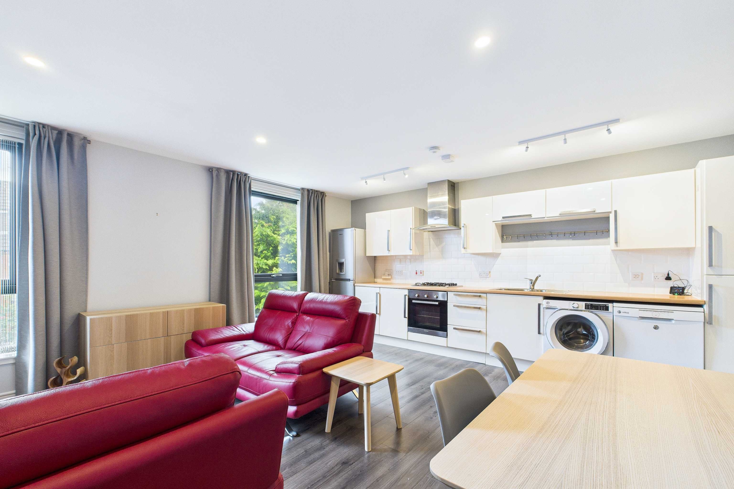 1:1 91 Elder Street living room 2 Two Bedroom Flat To Let In Govan Glasgow