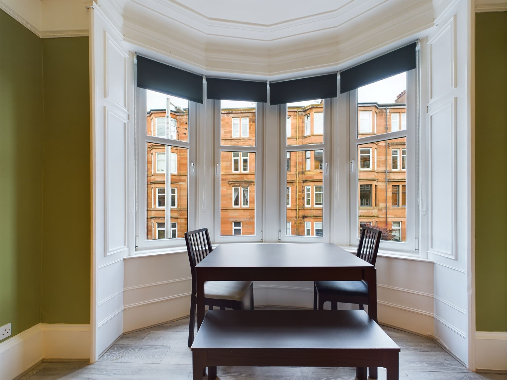 Bay Window Dining Area