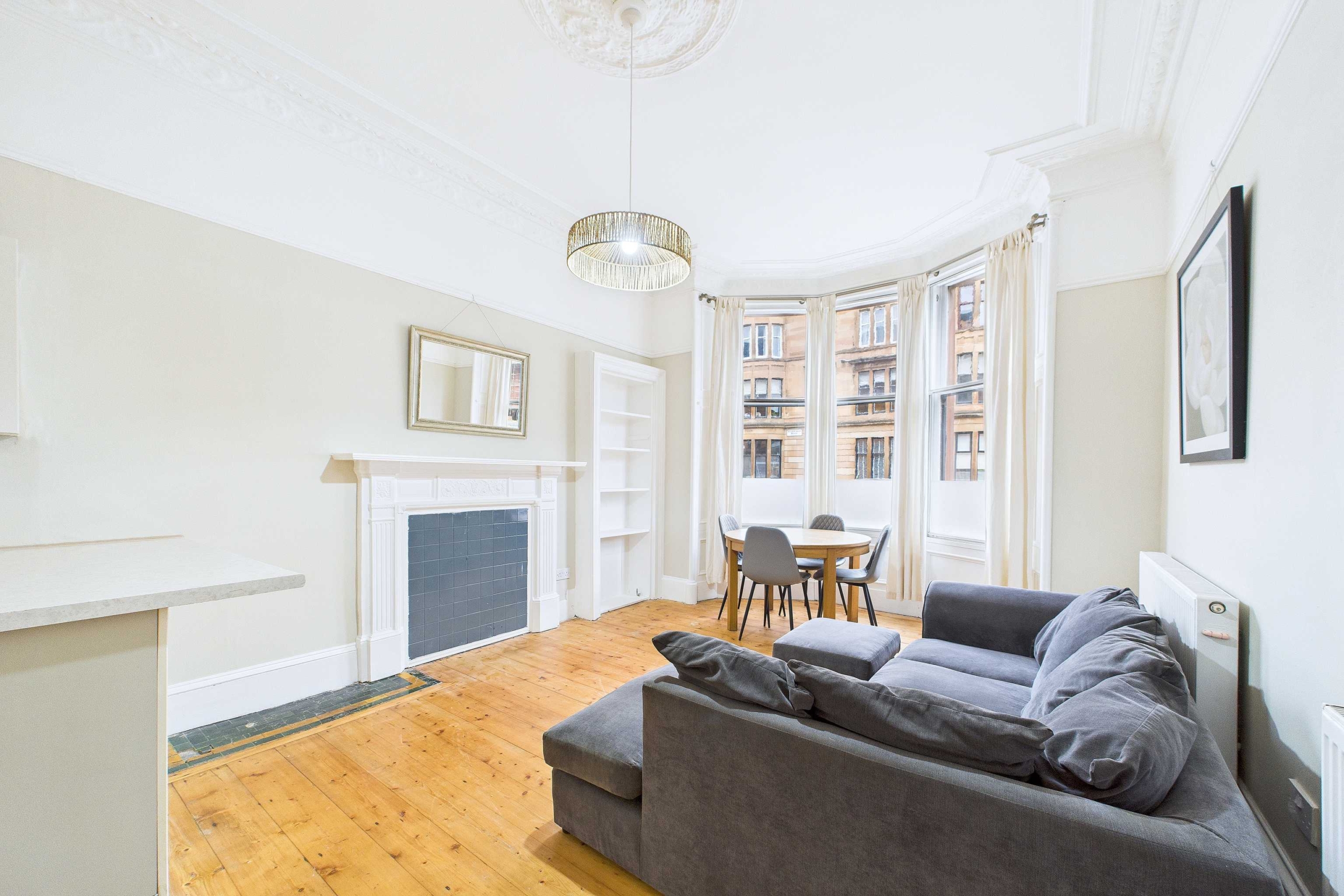 Three Bedroom Ground Floor Tenement Flat To Let In Hillhead