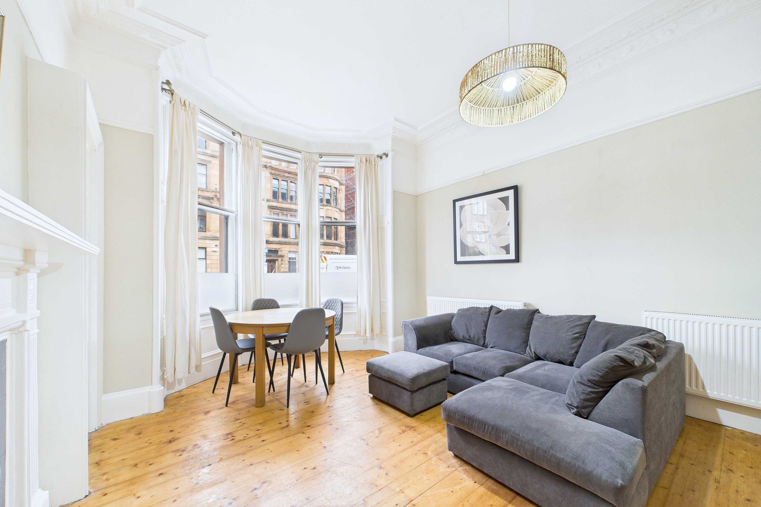 Three Bedroom Ground Floor Tenement Flat To Let In Hillhead