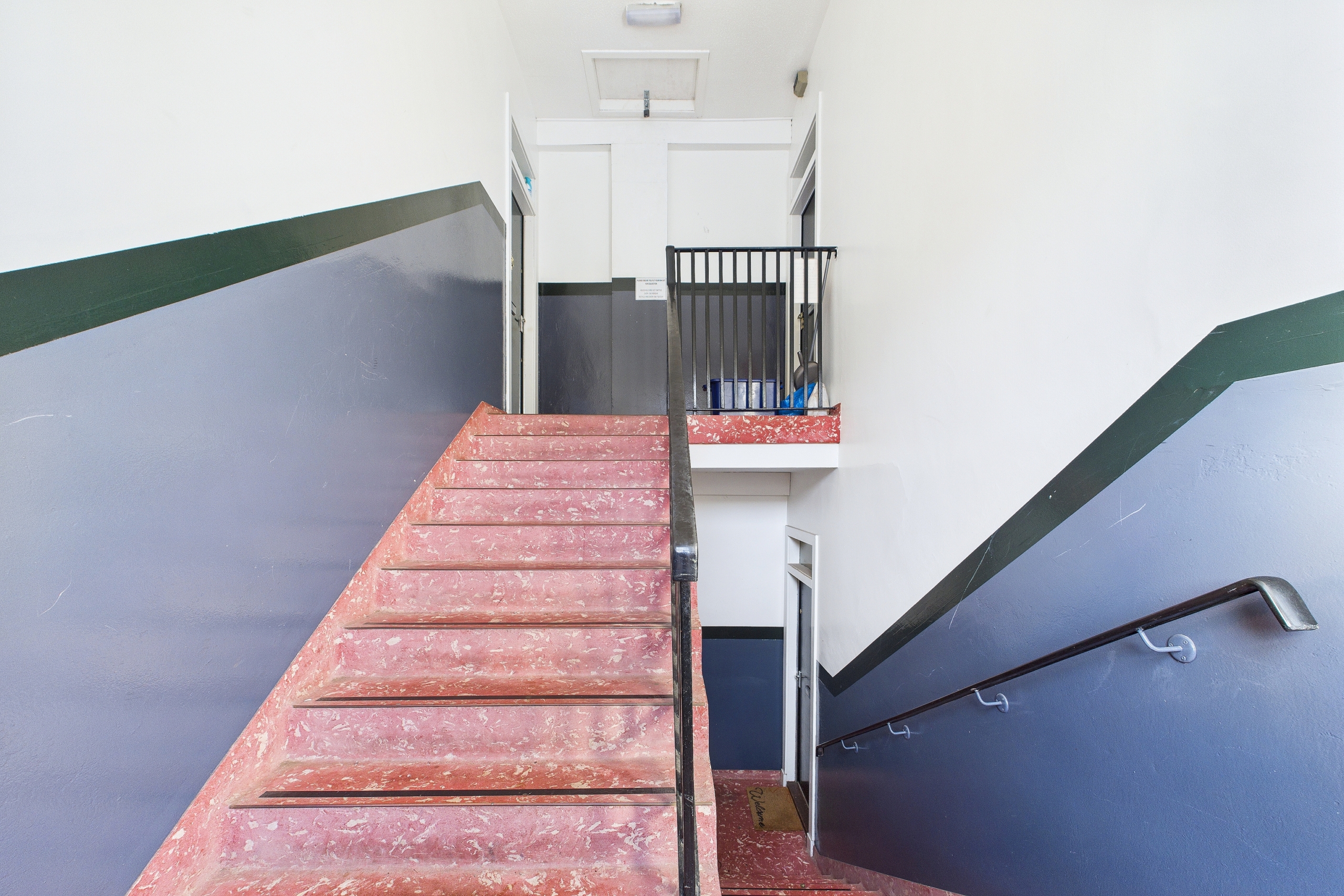 recently renovated two-bedroom flat