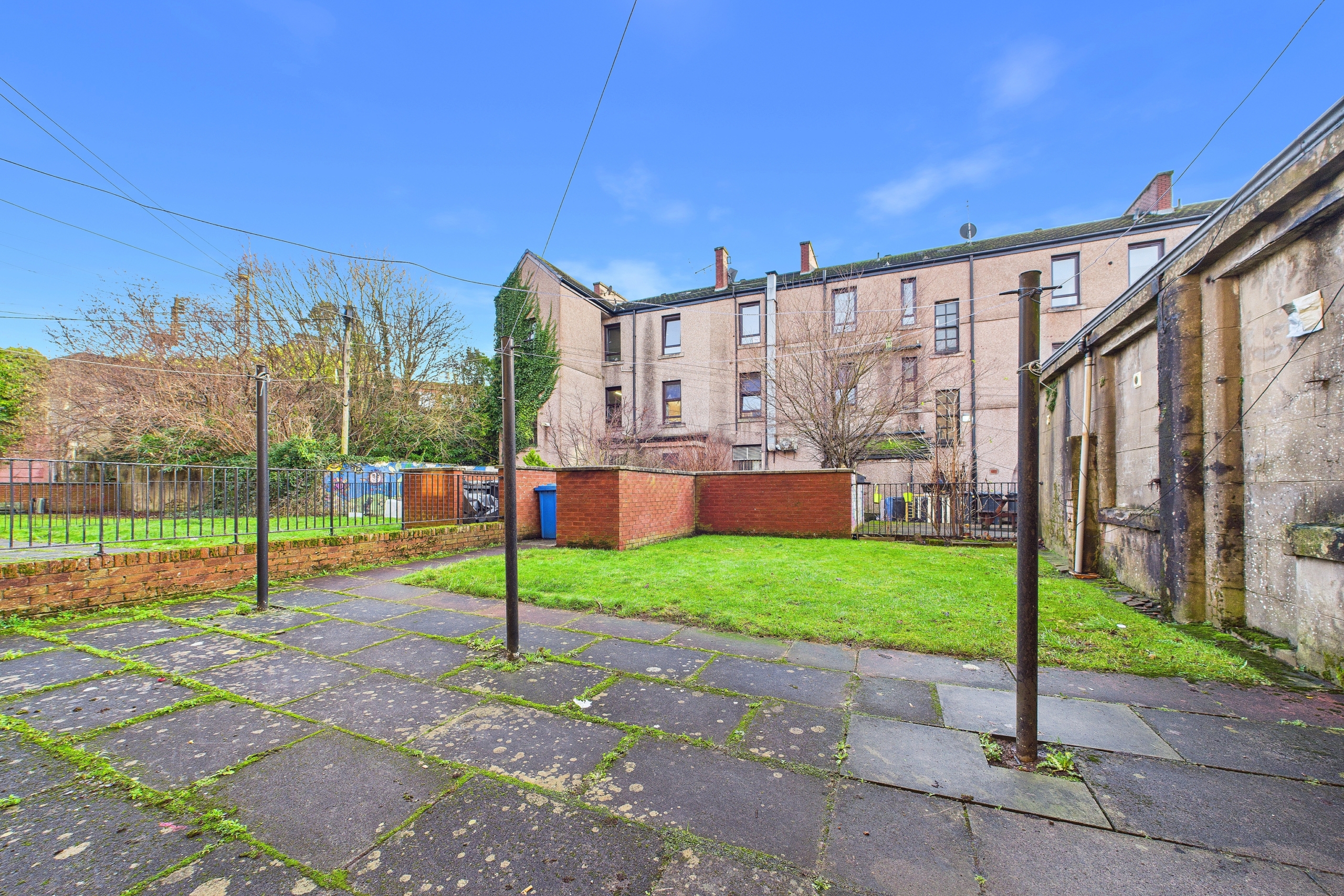 recently renovated two-bedroom flat