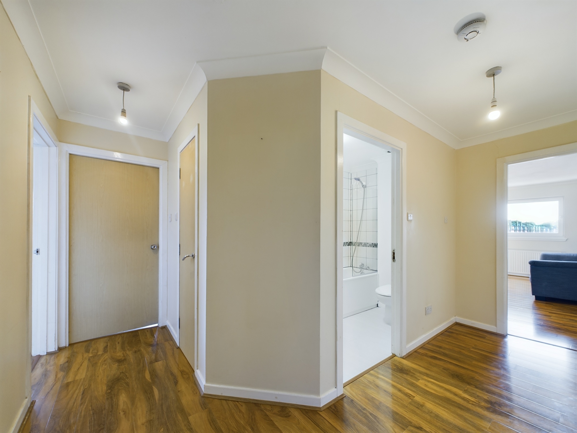 traditional two bedroom flat to let