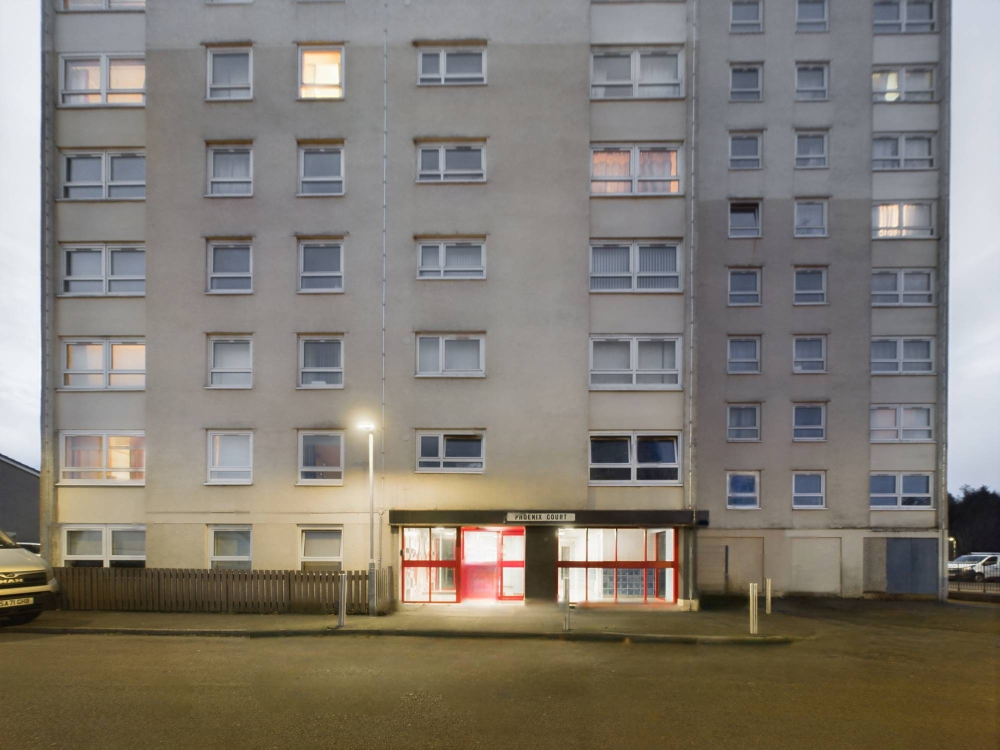 68-Pheonix-Court-exterior two bedroom flat to let in East Kilbride