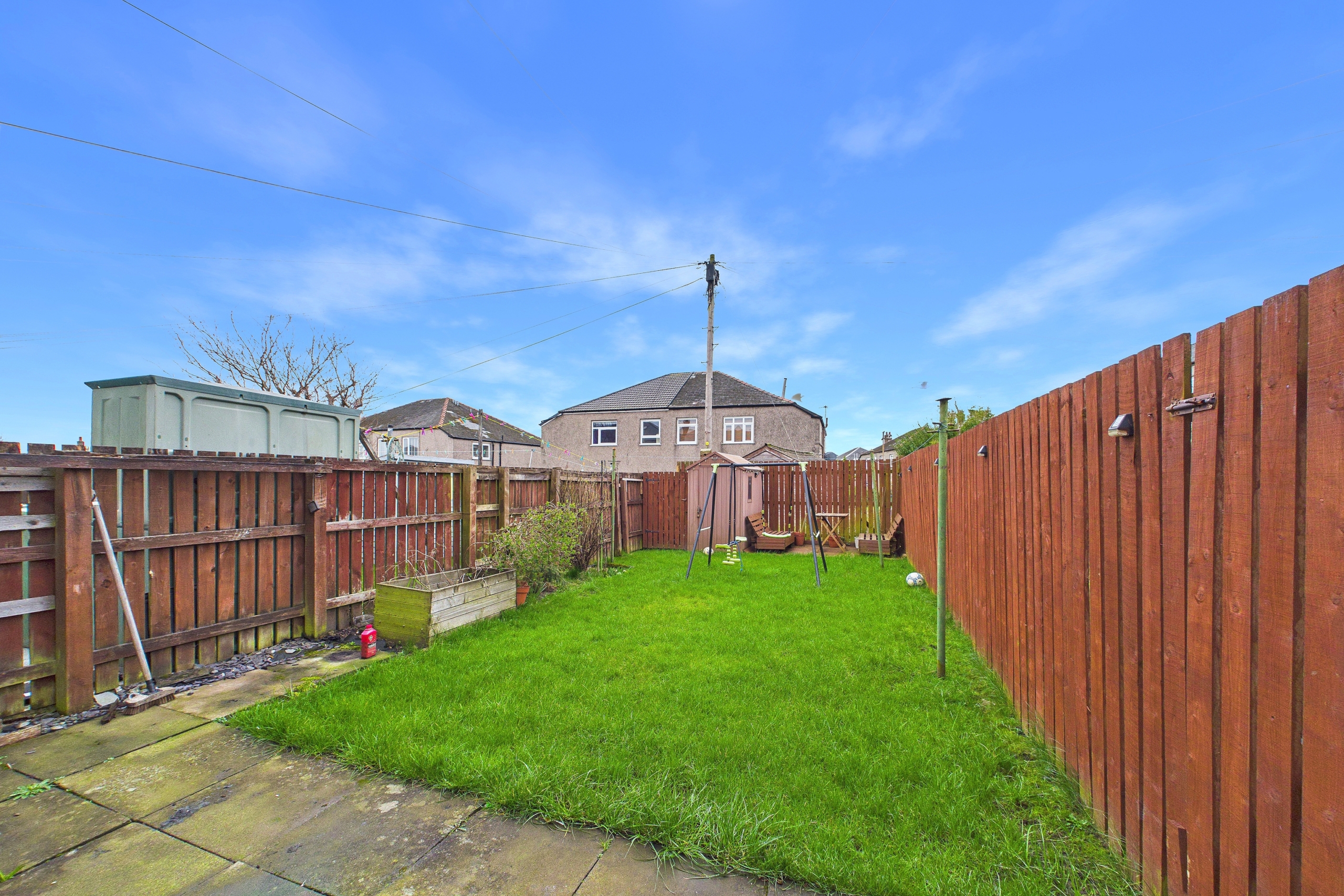 Three bedroom ground-floor flat to let in Burnfoot Drive, Paisley