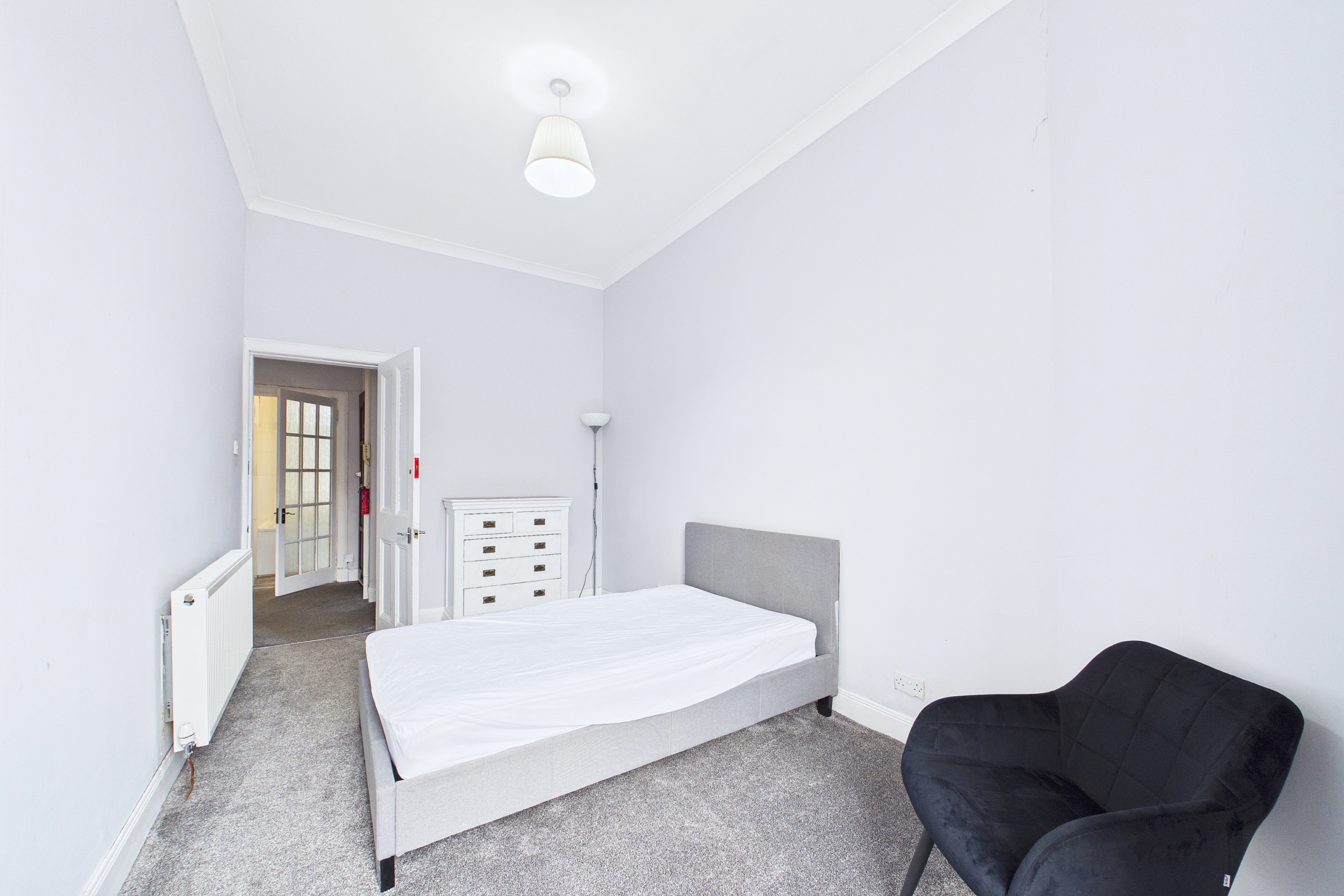27-dixon-road-bedroom-1 Well-proportioned traditional two-bedroom tenement flat to let in Glasgow