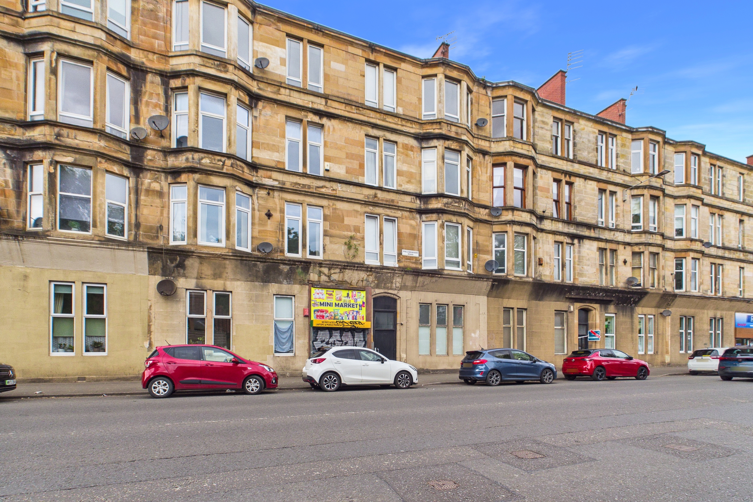 2 bedroom property to let in pollokshields