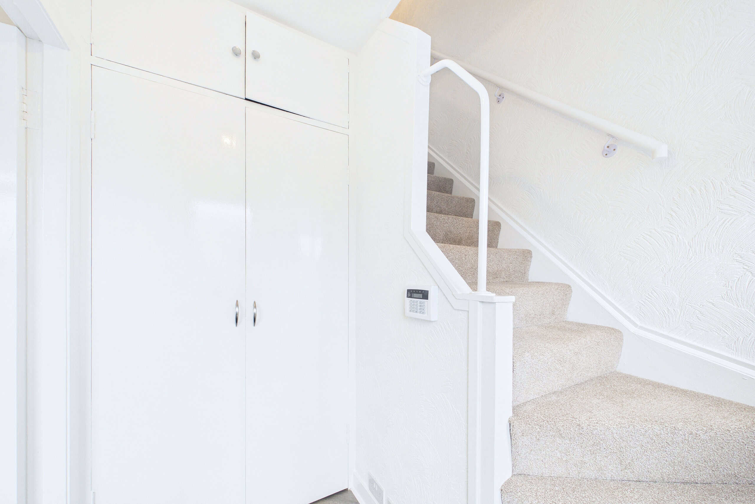 66-belvidere-crescent-hallway Beautiful Two-Bedroom Semi-Detached Home To Let in Bishopbriggs