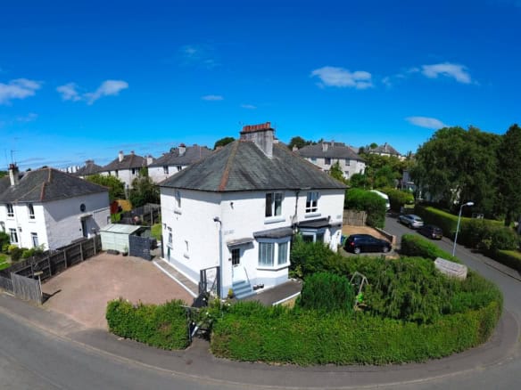 Three-Bedroom Semi-Detached Home for Sale in Mosspark, Glasgow