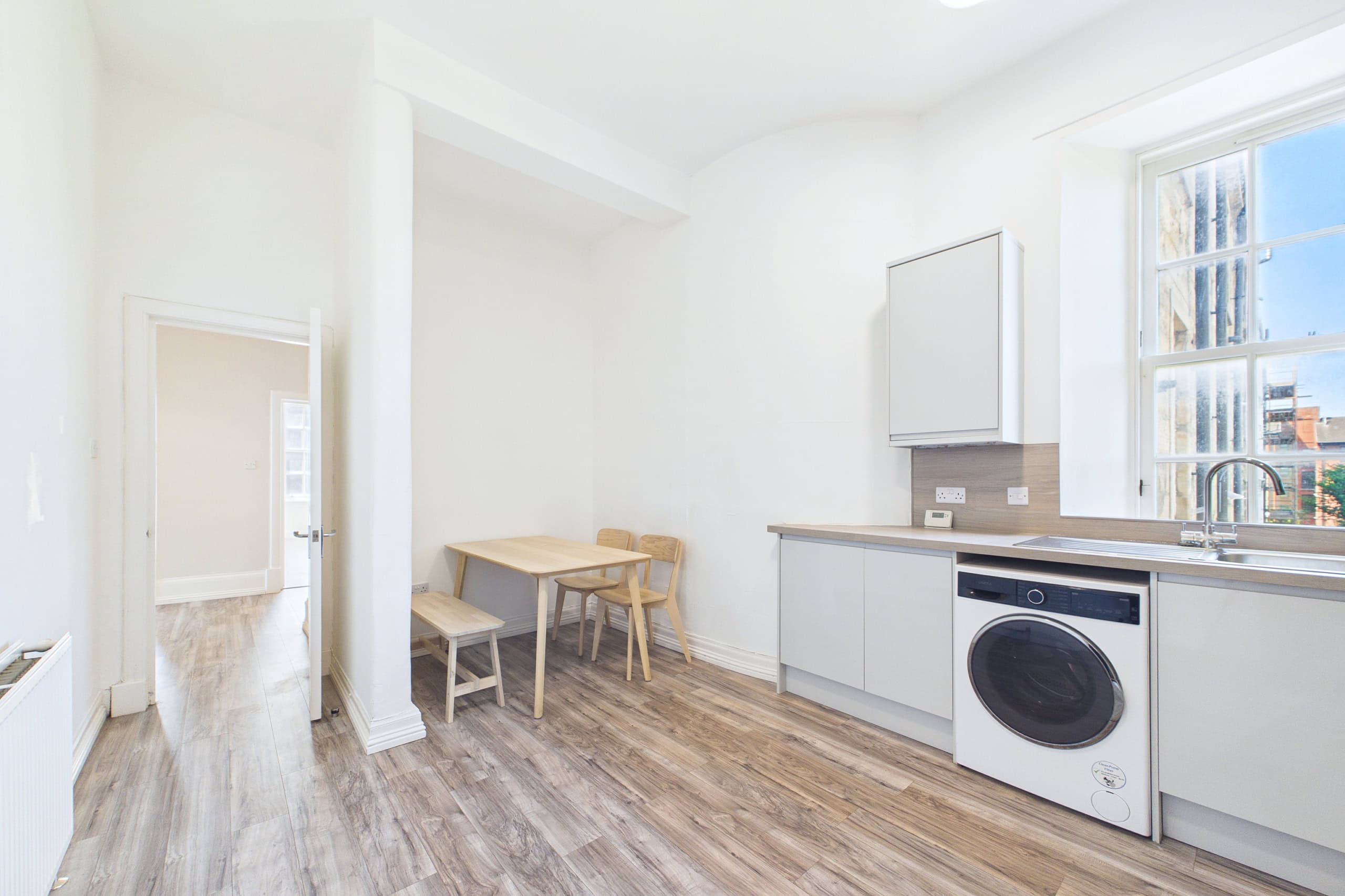 46 Buccleuch Street - Stylish Three-Bedroom Tenement Flat for Sale in Glasgow City Centre