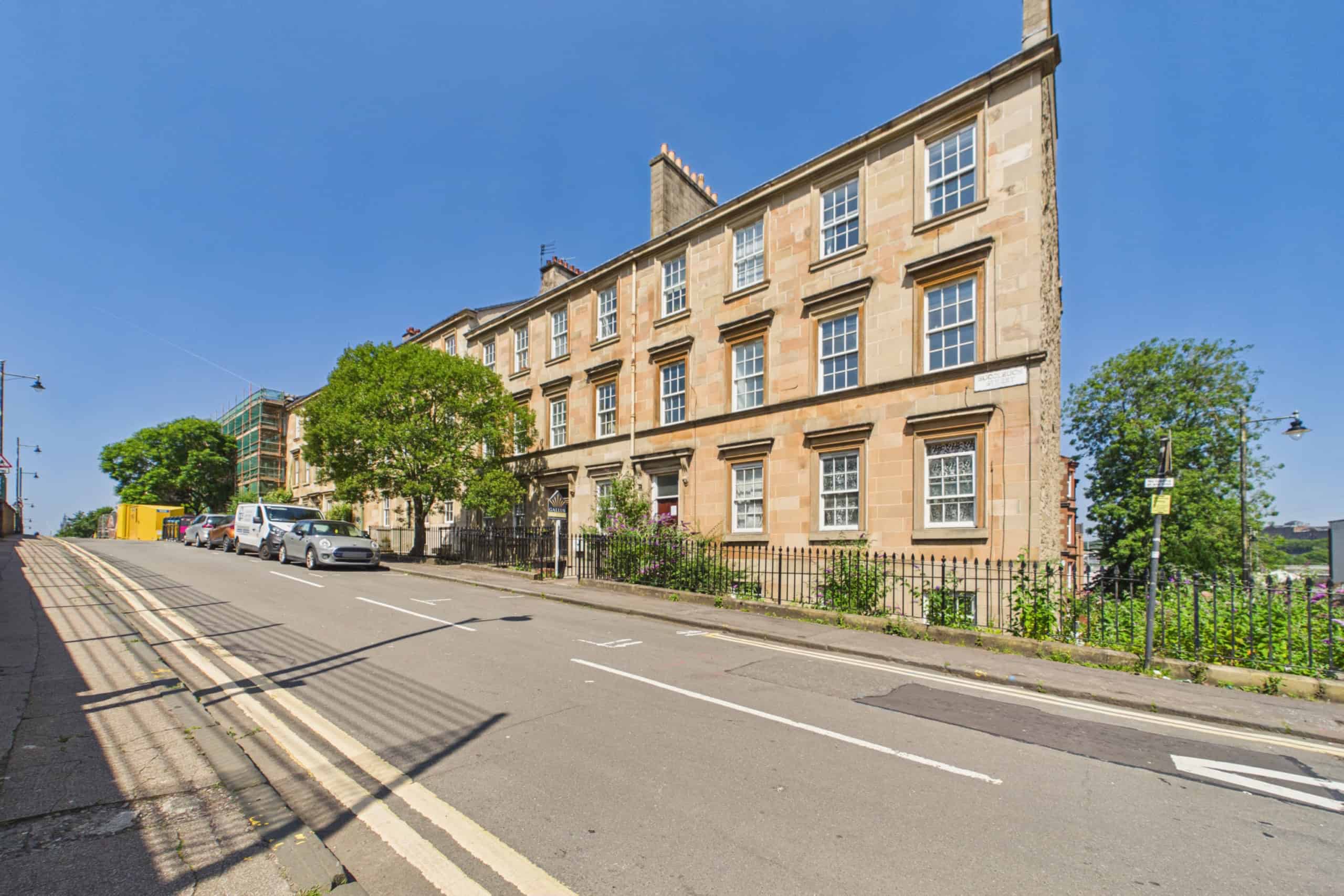 46 Buccleuch Street - Stylish Three-Bedroom Tenement Flat for Sale in Glasgow City Centre