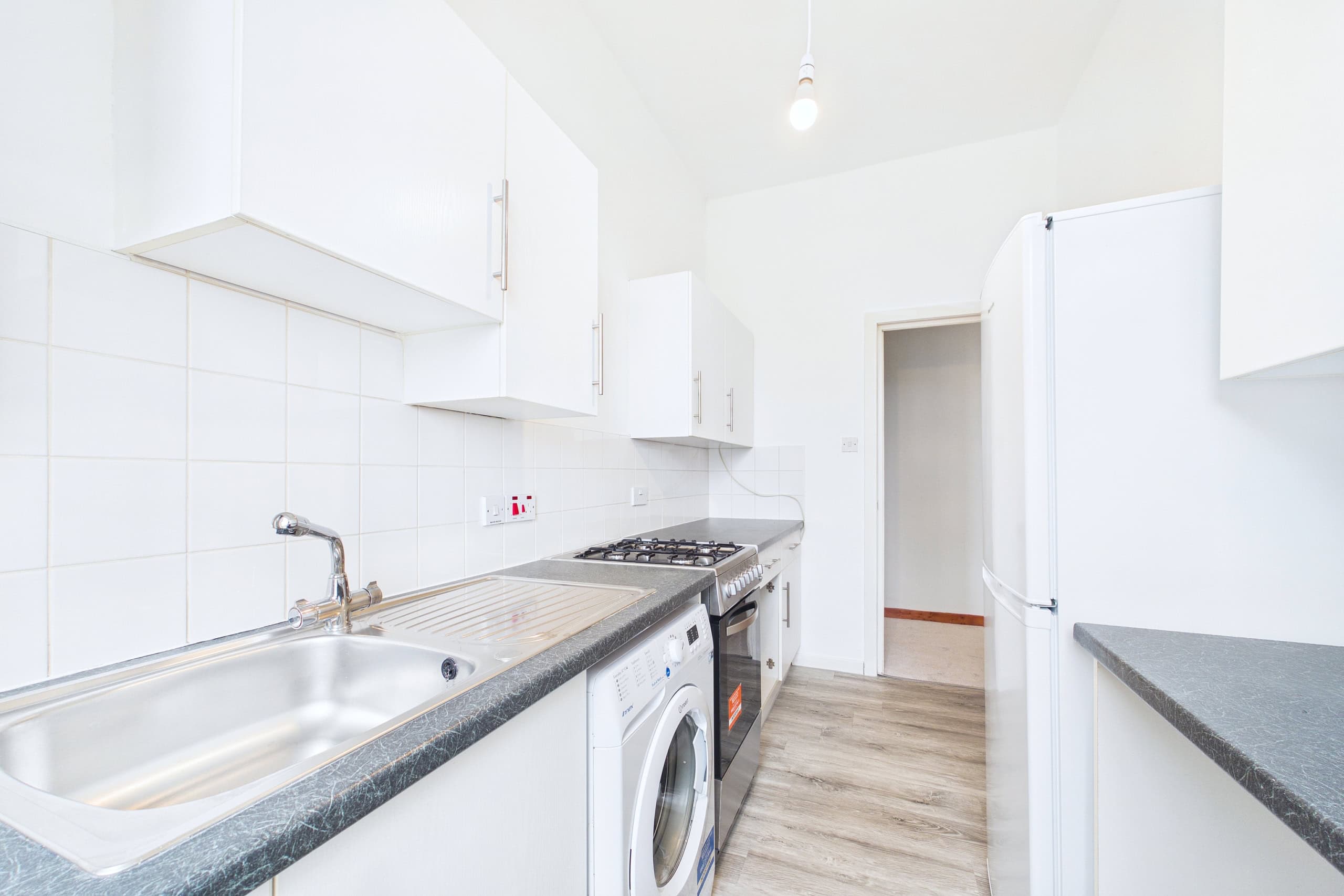 Bright One-Bedroom Top Floor Tenement Flat To Let in Dennistoun, Glasgow