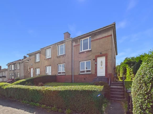 Renovated Two-Bedroom Upper Cottage Flat for Sale Cardonald