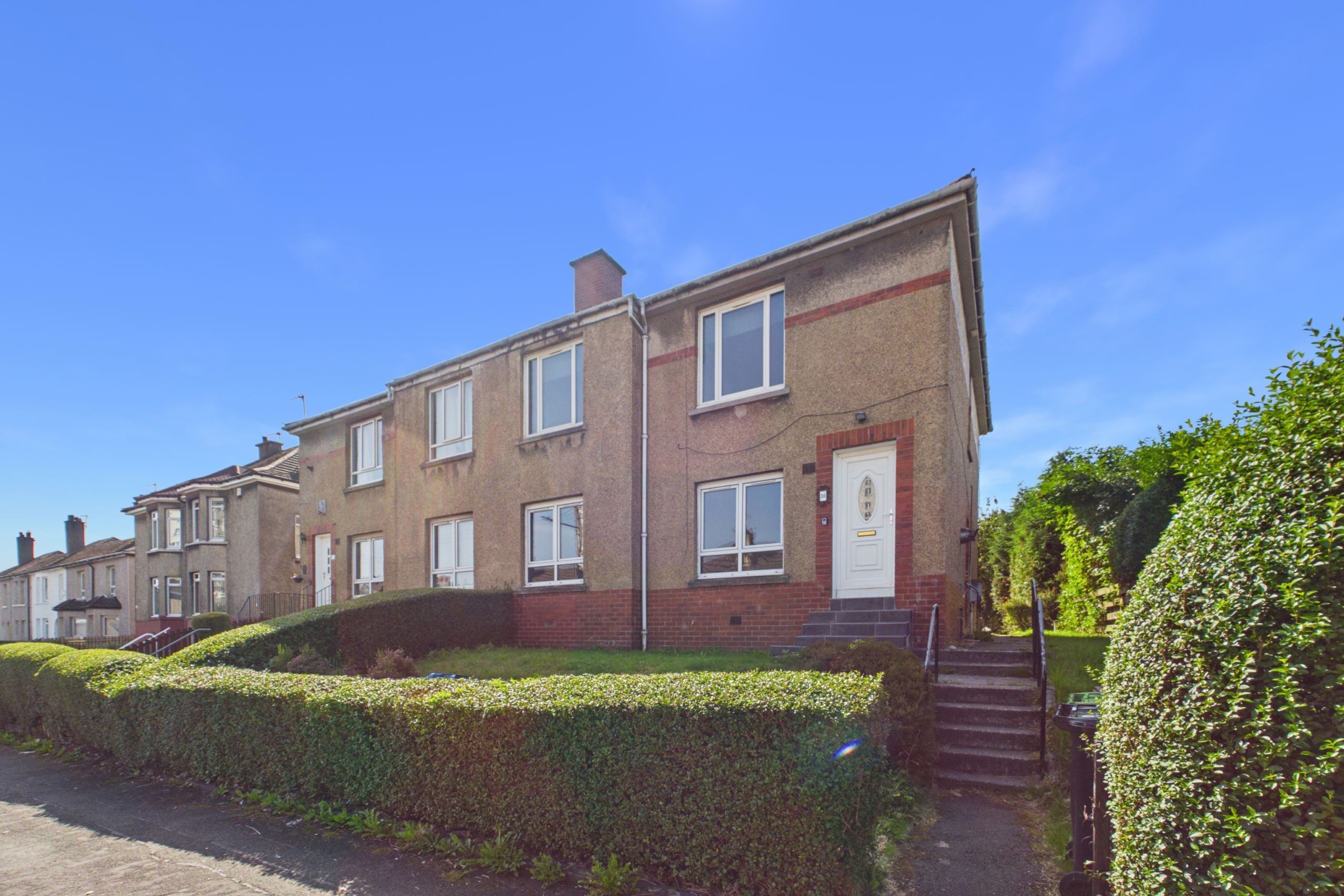 Renovated Two-Bedroom Upper Cottage Flat for Sale Cardonald